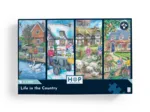 4 Puzzles - La Vie à la Campagne