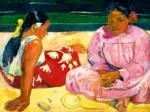Gauguin - Tahitian Women on the Beach, 1891