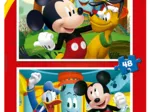 2 Puzzles - Mickey Mouse Fun House