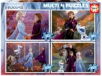 4 Puzzles Multi - La Reine des Neiges 2