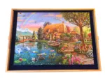 Luxe Puzzle Table - 100 à 1000 Pièces + 3 Plateaux de Tri