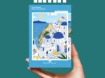 Mini Puzzle - Santorin