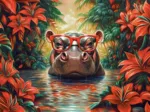 Hippopotame Relax