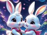 Bunnies in Love