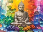 Bouddha Coloré