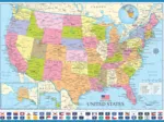 Carte des Etats-Unis