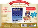 Calendrier de l'Avent - Joyeux Noël  - 24 Puzzles