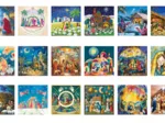 Calendrier de l'Avent - Nativité - 24 Puzzles