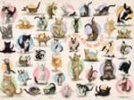 Pièces XXL - Familiy Puzzle: Yoga Kittens