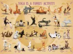 Pièces XXL - Yoga is A Family Activity