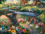 Thomas Kinkade - Disney - Alice au Pays des Merveilles