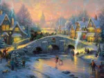 Village en Hiver