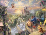 Thomas Kinkade - Disney, La Belle et la Bête