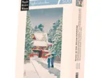 Puzzle en Bois Découpé à la Main - Neige A Hie-Jinja