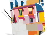 Peinture au Numéro - CréArt - Edition Toiles - Colorful Houses