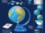 Puzzle 3D - Mappemonde en Allemand