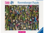 Puzzle Highlights - Marchés colorés - Marché Flottant, Indonésie