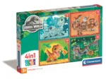 Puzzle 4 En 1 - Jurassic World