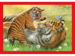 Puzzle 4 En 1 - Maman Bébé Animaux