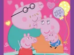 3 Puzzles - Peppa Pig's habits