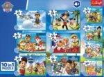 10 Puzzles - The brave Paw Patrol team