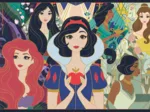 2 Puzzles - Princesses Enchanteresses - Princesse Disney
