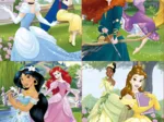 4 Puzzles - Disney Princesses